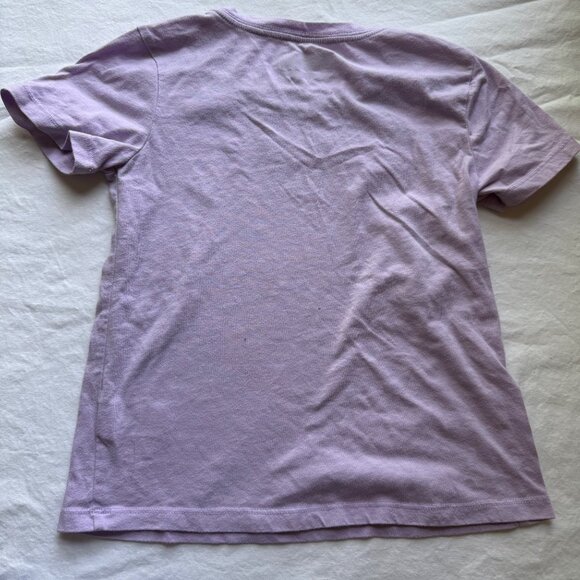 Eddie Bauer Kids S (7/8) Lavender Graphic Tee & Galaxy Print Leggings Set - Picture 6 of 10